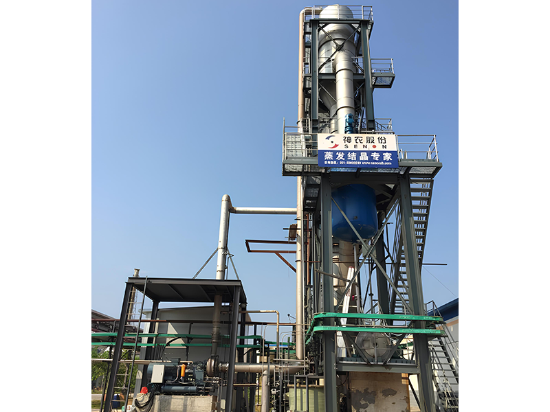 广西100t/d高钠盐废水蒸发结晶项目