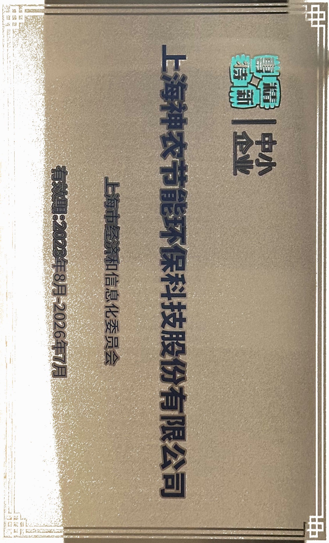 上海市专精特新中小企业