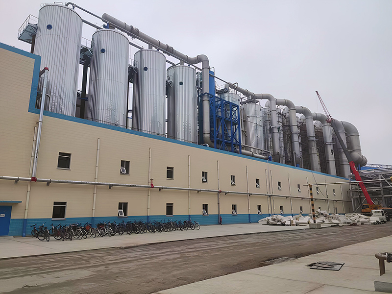 湖北750t/h造纸黑液蒸发项目